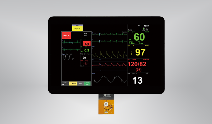 Touchscreen medico