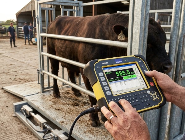 Reliable Display for Livestock Weighing &amp; Animal Data Systems