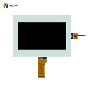 Pantalla capacitiva de 7 pulgadas G+G 16:9 I&sup2;C Panel de capacitancia industrial multit&aacute;ctil Pantalla de capacitancia comercial